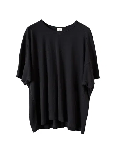 Jan-jan Van Essche Dropped-shoulder T-shirt In Black