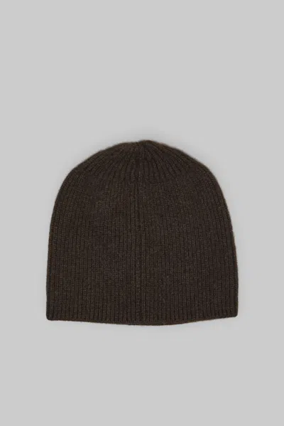 Jan-jan Van Essche Knitted Beanie In Brown