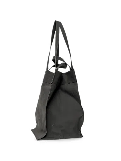 Jan-jan Van Essche Urushi Hemp Canvas Tote Bag In Black