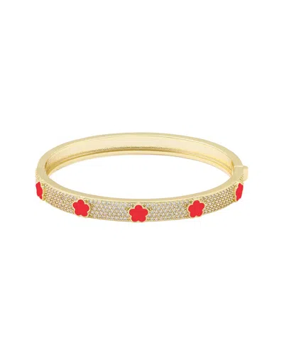JANKUO JANKUO 14K PLATED CZ BANGLE BRACELET