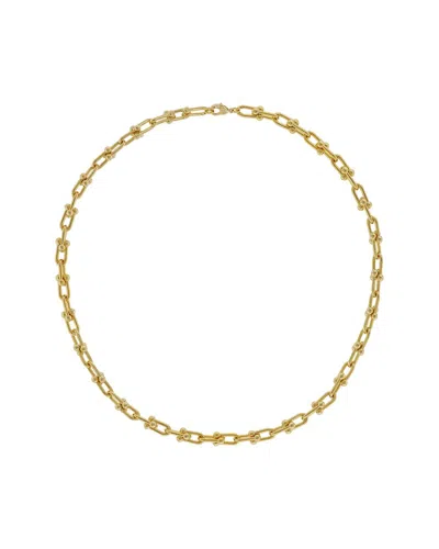 Jankuo 14k Plated U-link Chain Necklace In No Color