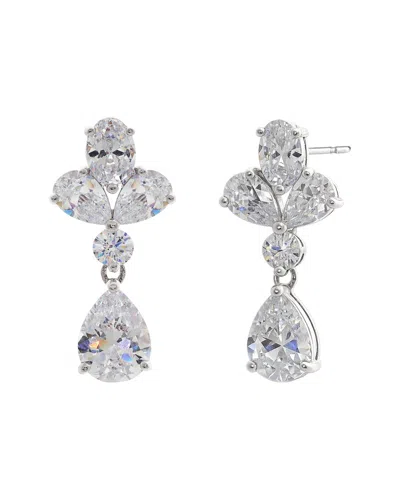 Jankuo Cz Earrings In Metallic