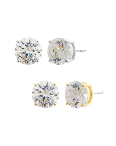 Jankuo Cz Earrings Set Earrings In Metallic