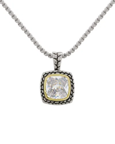 Jankuo Cz Necklace In Gray