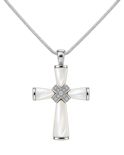 Jankuo Cz Pendant Necklace In Transparent