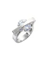 Jankuo Cz Ring In Metallic