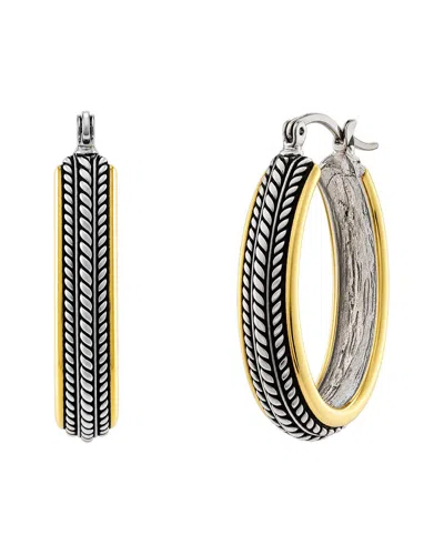 Jankuo Hoop Earrings In Transparent
