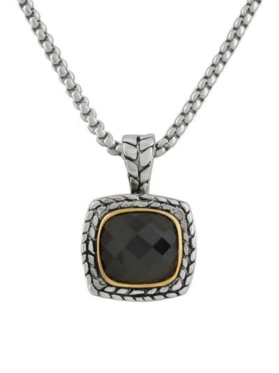 Jankuo Women's 14k Gold & Rhodium Plated Cubic Zirconia Pendant Necklace