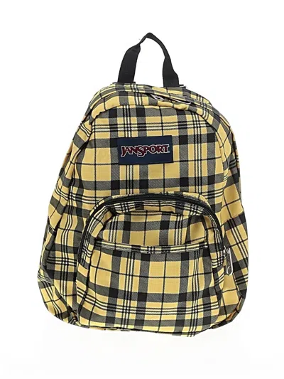Pre-owned Jansport Backpack In Yellow