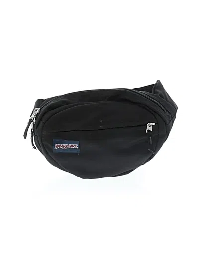 Pre-owned Jansport Belt Bag In Black