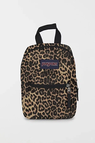 Jansport Big Break Lunch Bag In Animal Illusion At Urban Outfitters