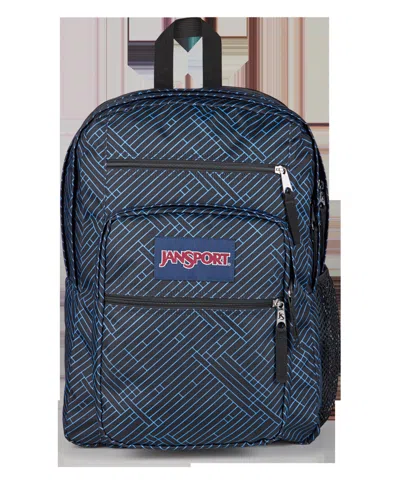 Jansport Big Student Backpack In Team Stripe Black