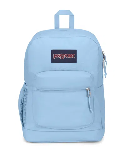 Jansport Cross Town Plus Backpack In Blue Dusk