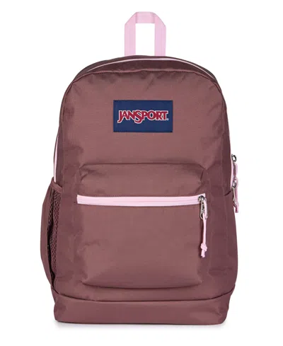 Jansport Cross Town Plus Backpack In Mahagony Haze