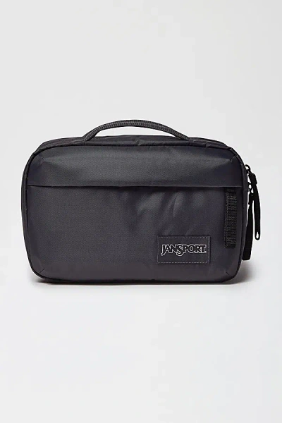Jansport Good Latitude Toiletry Bag In Smokey Grit At Urban Outfitters In Black