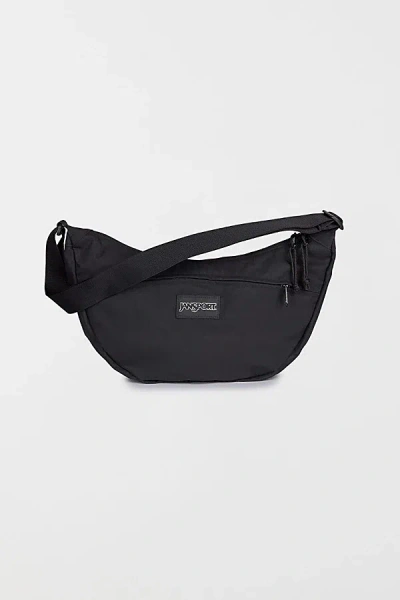 Jansport Large Unphased Crossbody Bag In Black At Urban Outfitters