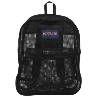 Jansport Mesh Backpack In Black