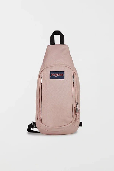 Jansport Move Sling Bag In Misty Rose At Urban Outfitters In Pink