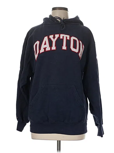 Pre-owned Jansport Pullover Hoodie In Blue