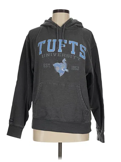 Pre-owned Jansport Pullover Hoodie In Gray
