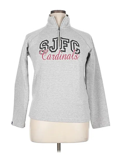 Pre-owned Jansport Pullover Sweater In Silver