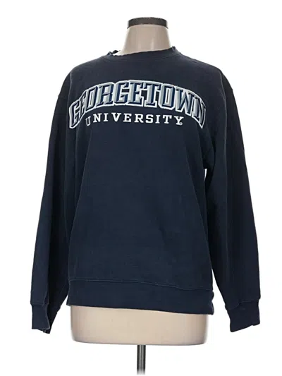 Pre-owned Jansport Sweatshirt In Blue