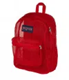 Jansport Unisex Eco Mesh Back Pack In Red In Red