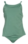 Jantzen Audry Tankini Bikini Top & Comfort Core Bikini Bottoms