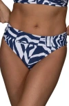 Jantzen Barbara Convertible Bikini Bottoms In Blue