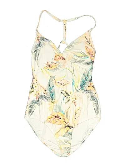 Pre-owned Jantzen Bodysuit In White