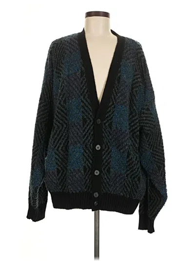 Pre-owned Jantzen Cardigan Sweater In Blue