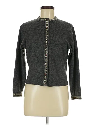Pre-owned Jantzen Cardigan Sweater In Gray