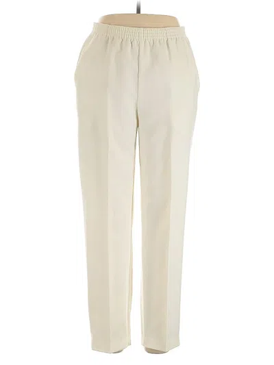 Pre-owned Jantzen Casual Pants In White