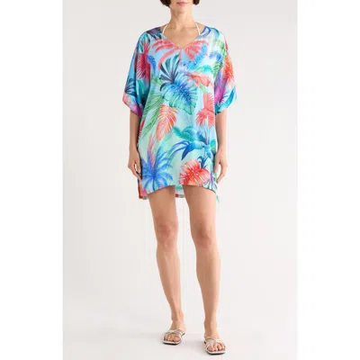 Jantzen Celia Tunic Cover-up In Blue