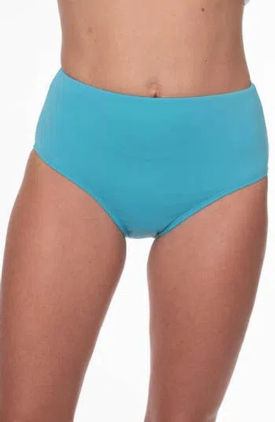 Jantzen Comfort Core Bikini Bottoms In Coastal Blue