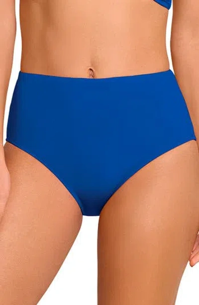Jantzen Comfort Core Bikini Bottoms In Blue
