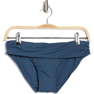 Jantzen Foldover Hipster Bikini Bottoms In Azure