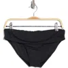 Jantzen Foldover Hipster Bikini Bottoms In Black