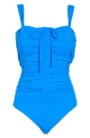 Jantzen Greta Moi One-piece Swimsuit In Cobalt