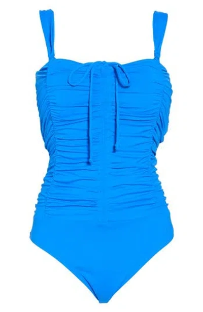 Jantzen Greta Moi One-piece Swimsuit In Cobalt