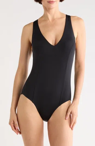 Jantzen Jude One-piece Swimsuit In Black