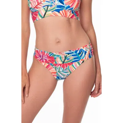 Jantzen Julie Hipster Bikini Bottoms In Blue Multi