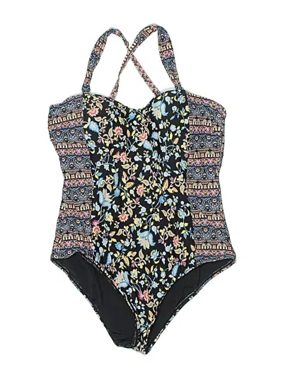 Pre-owned Jantzen One Piece Swimsuit In Blue