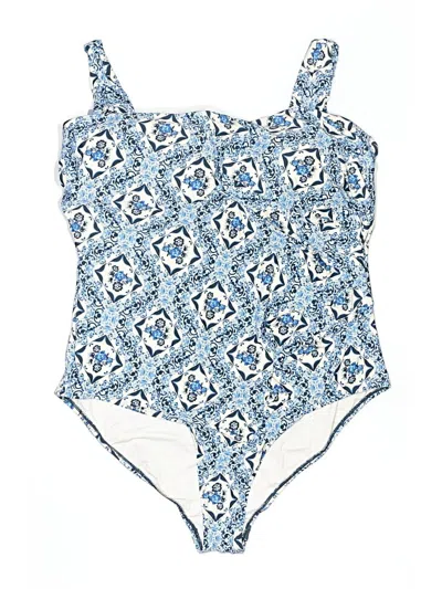 Jantzen One Piece Swimsuit In Blue
