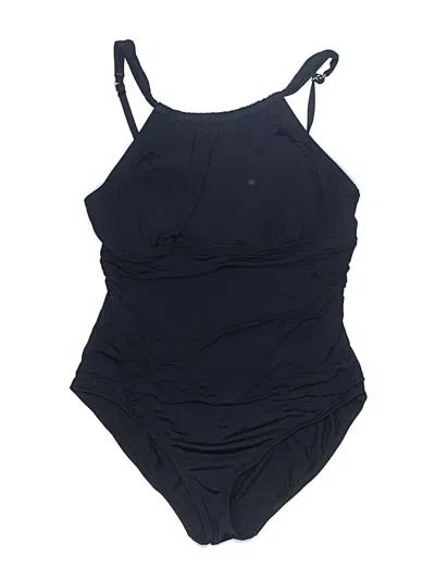Pre-owned Jantzen One Piece Swimsuit In Blue