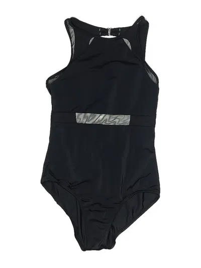 Pre-owned Jantzen One Piece Swimsuit In Gray