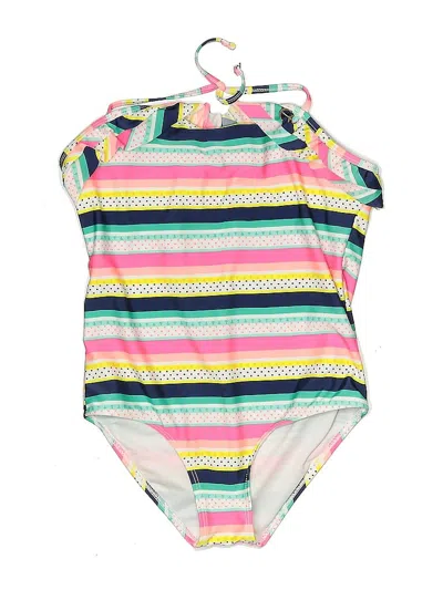 Pre-owned Jantzen One Piece Swimsuit In Pink