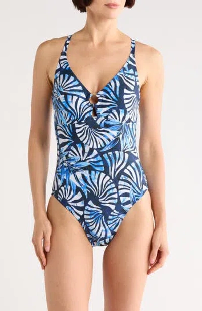 Jantzen Paris One-piece Swimsuit In Blue