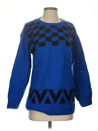Pre-owned Jantzen Pullover Sweater In Blue