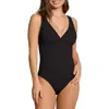Jantzen Solid Bess One-piece Swimsuit In Black